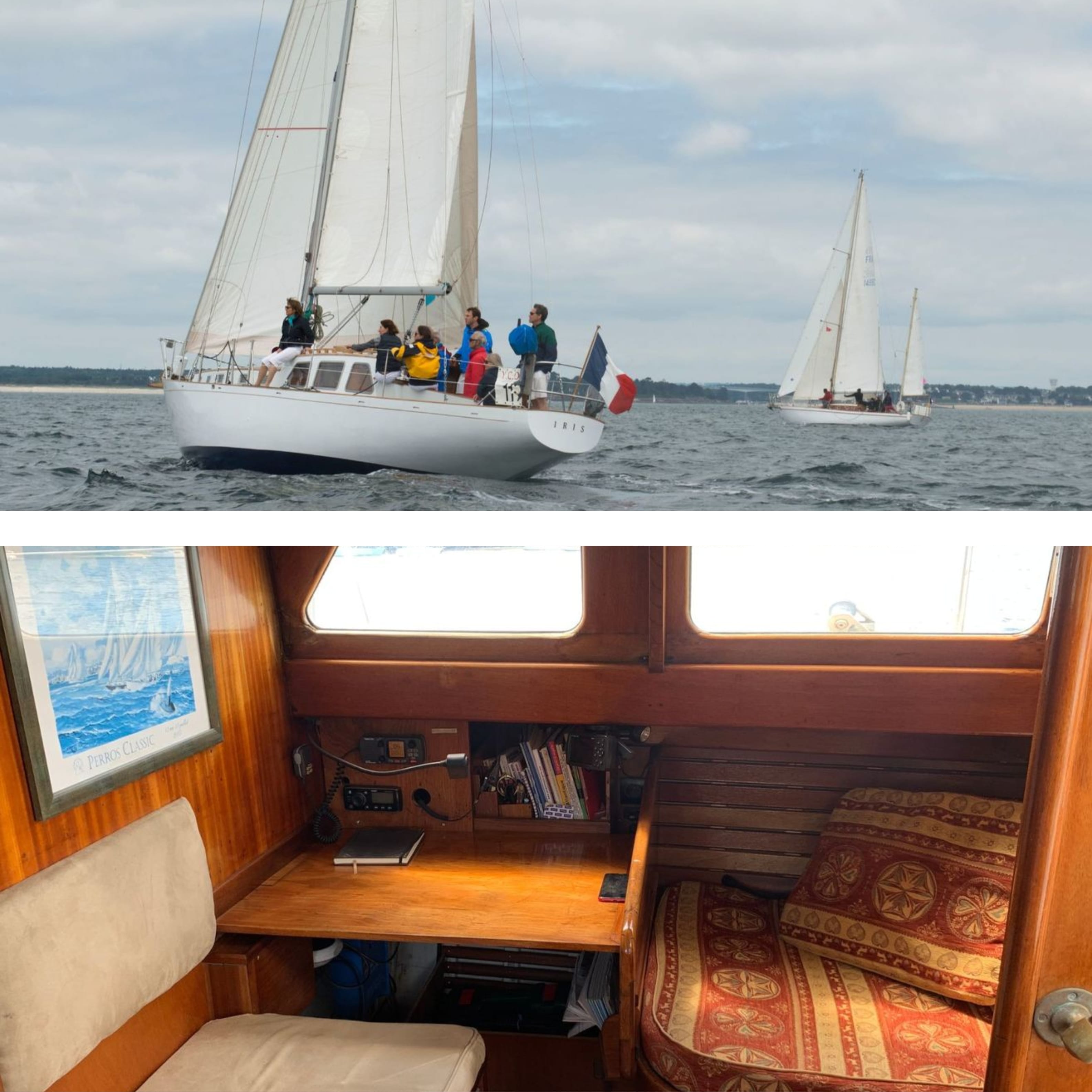 IRIS: Classic Sailing Yacht Now Available for Sale!