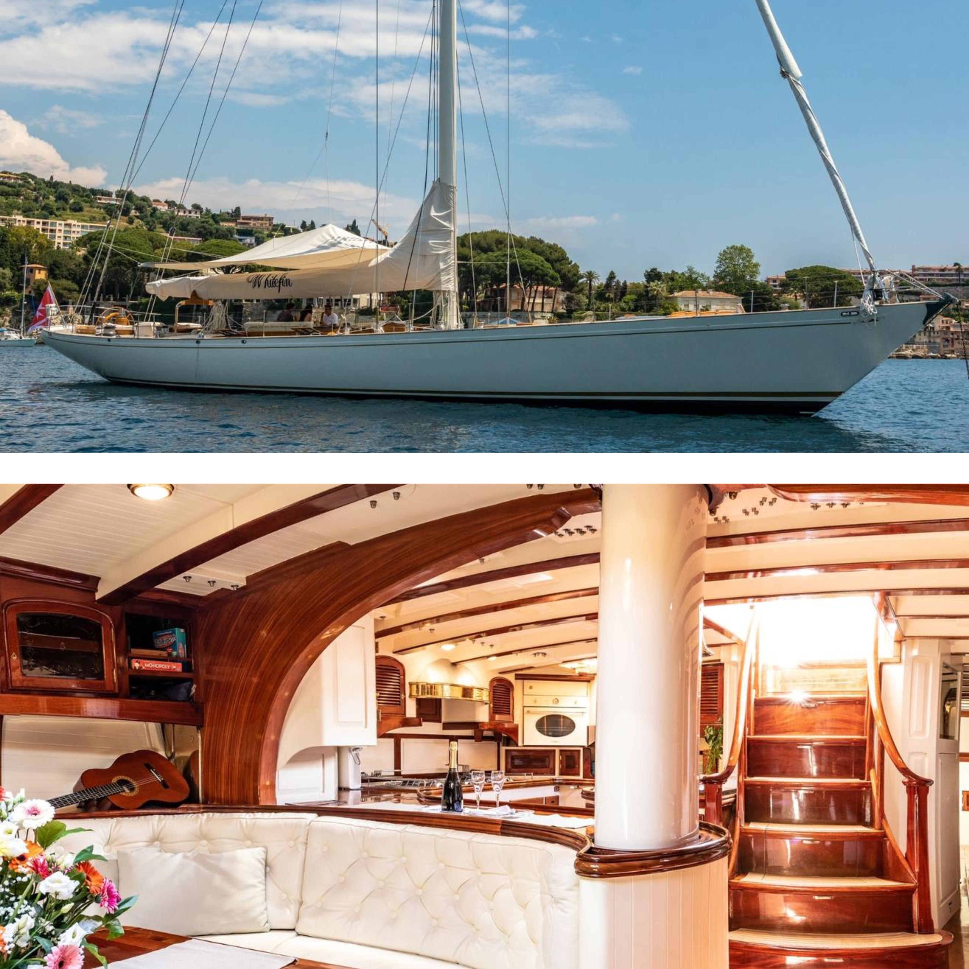 WHITEFIN: New Spirit Of Tradition sailing yacht available for sale!