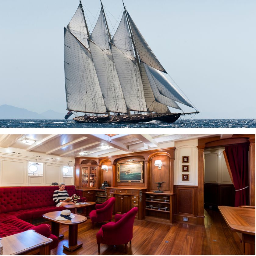 ATLANTIC: Charter This Legendary 65m Schooner in the Caribbean Next Winter!