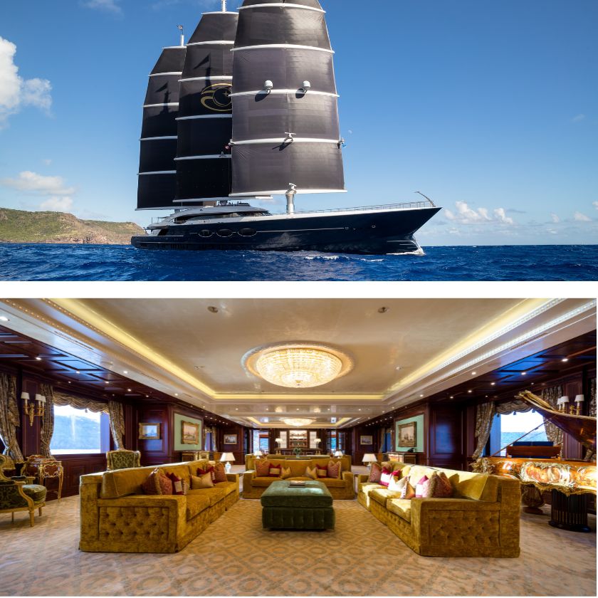 107m BLACK PEARL: Available for the St. Barths Bucket!