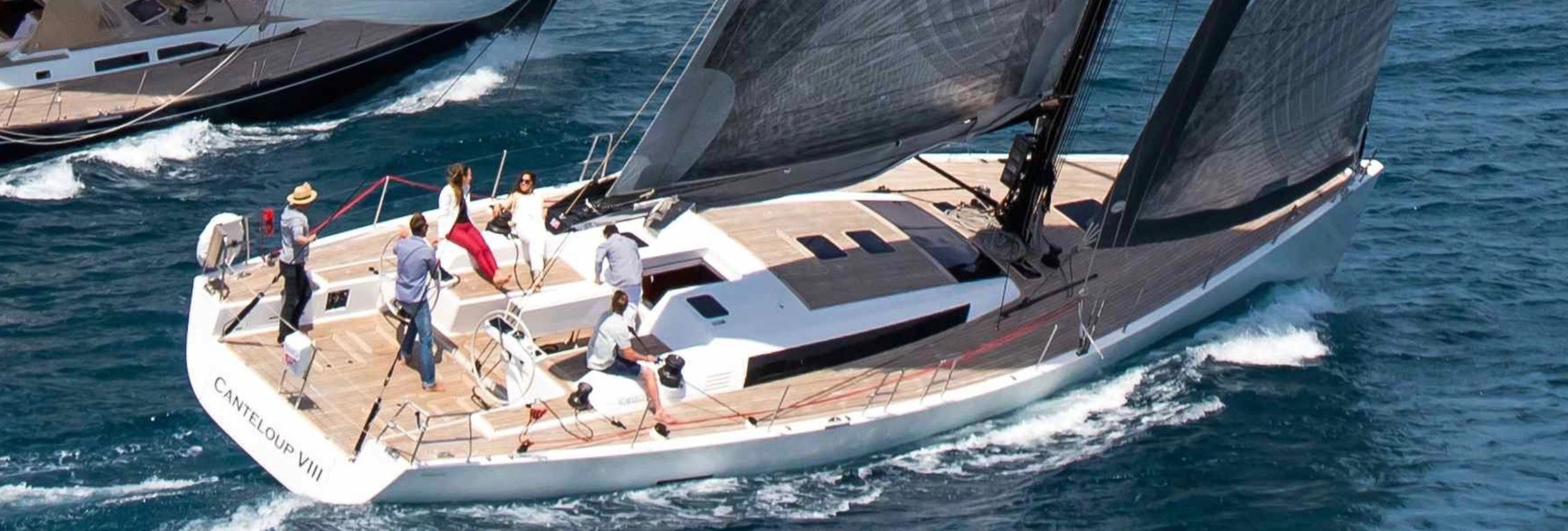 CANTELOUP VIII: New sailing yacht for sale at BGYB!