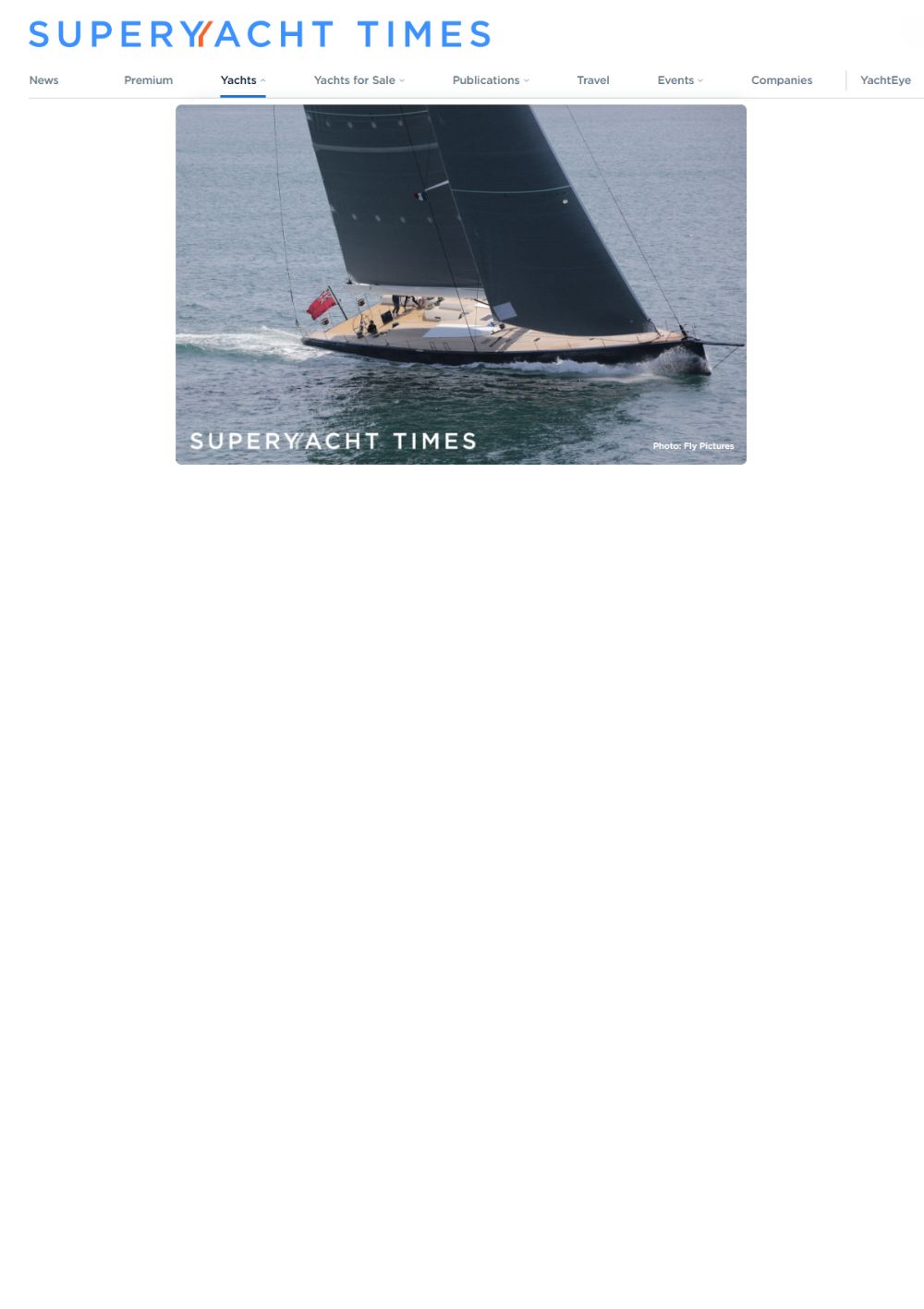 SUPERYACHT TIMES: The sale of the Sailing Yacht MAGIC CARPET³!